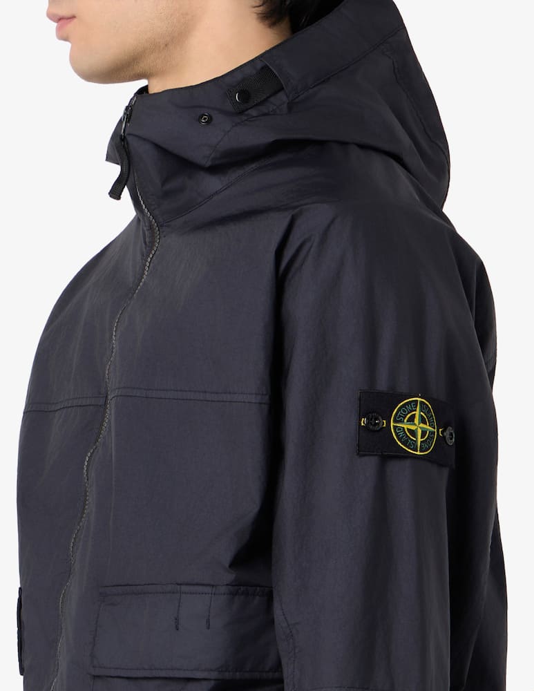 rinascente Stone Island Parka corto membrana garment dyed