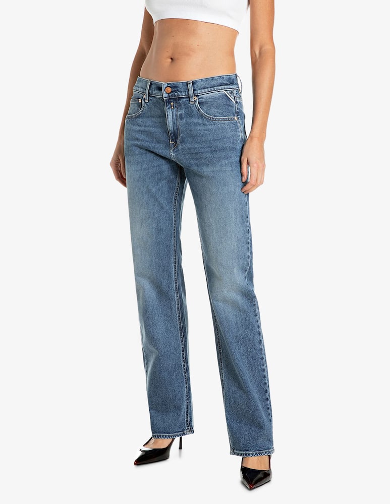 Replay Jeans Akeme dritti a vita bassa l32 - immagine 1 Replay Jeans Akeme dritti a vita bassa l32 - immagine 1