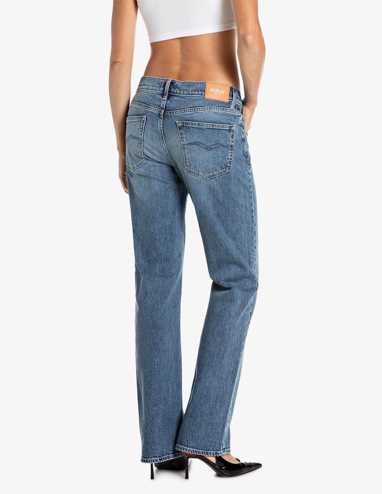 Replay Jeans Akeme dritti a vita bassa l32 - immagine 2 Replay Jeans Akeme dritti a vita bassa l32 - immagine 2