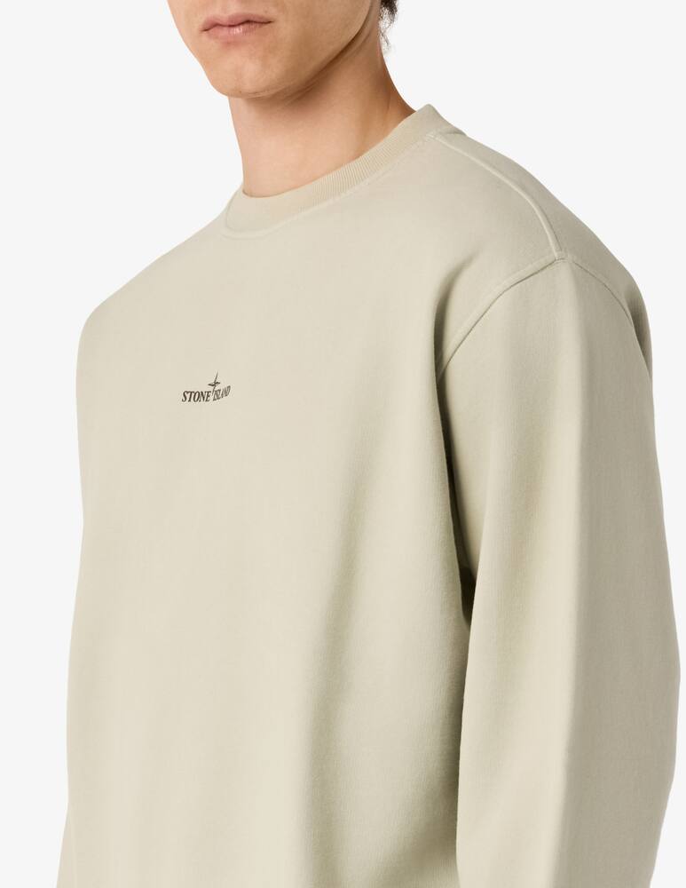 rinascente Stone Island Organic cotton fleece sweatshirt