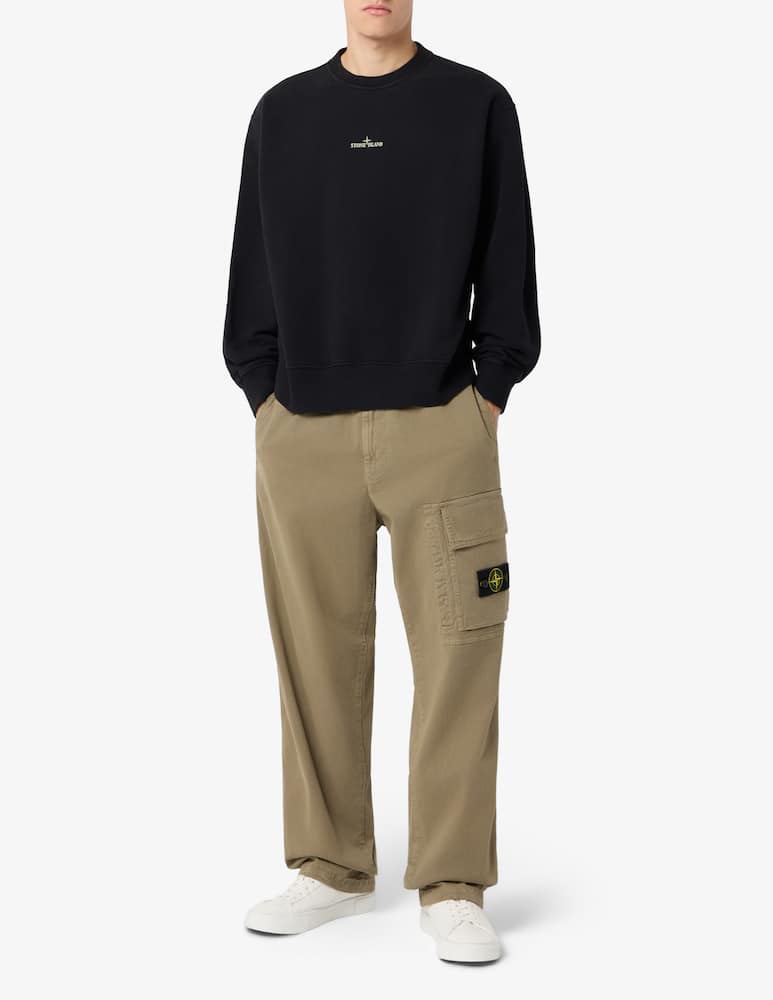 Stone Island Organic cotton fleece sweatshirt - picture 2 Stone Island Organic cotton fleece sweatshirt - picture 2
