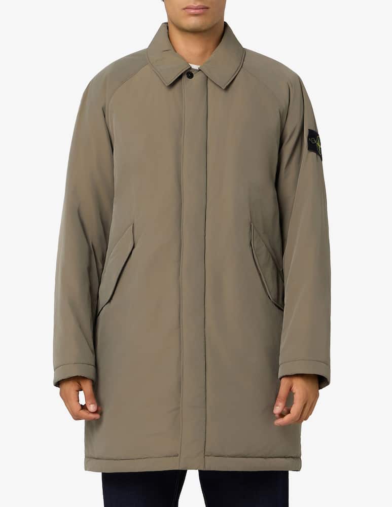 Stone Island Cappotto lungo micro twill - immagine 1 Stone Island Cappotto lungo micro twill - immagine 1