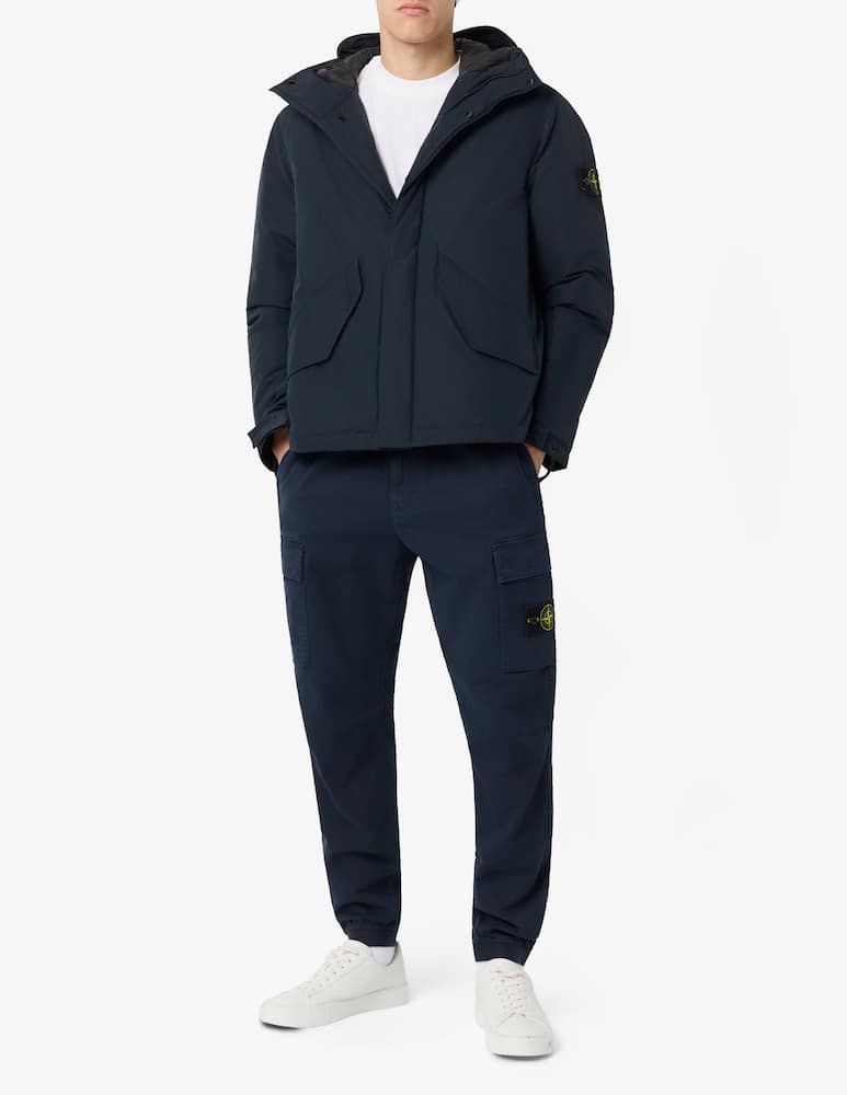 Stone Island Parka corto in micro twill - immagine 2 Stone Island Parka corto in micro twill - immagine 2