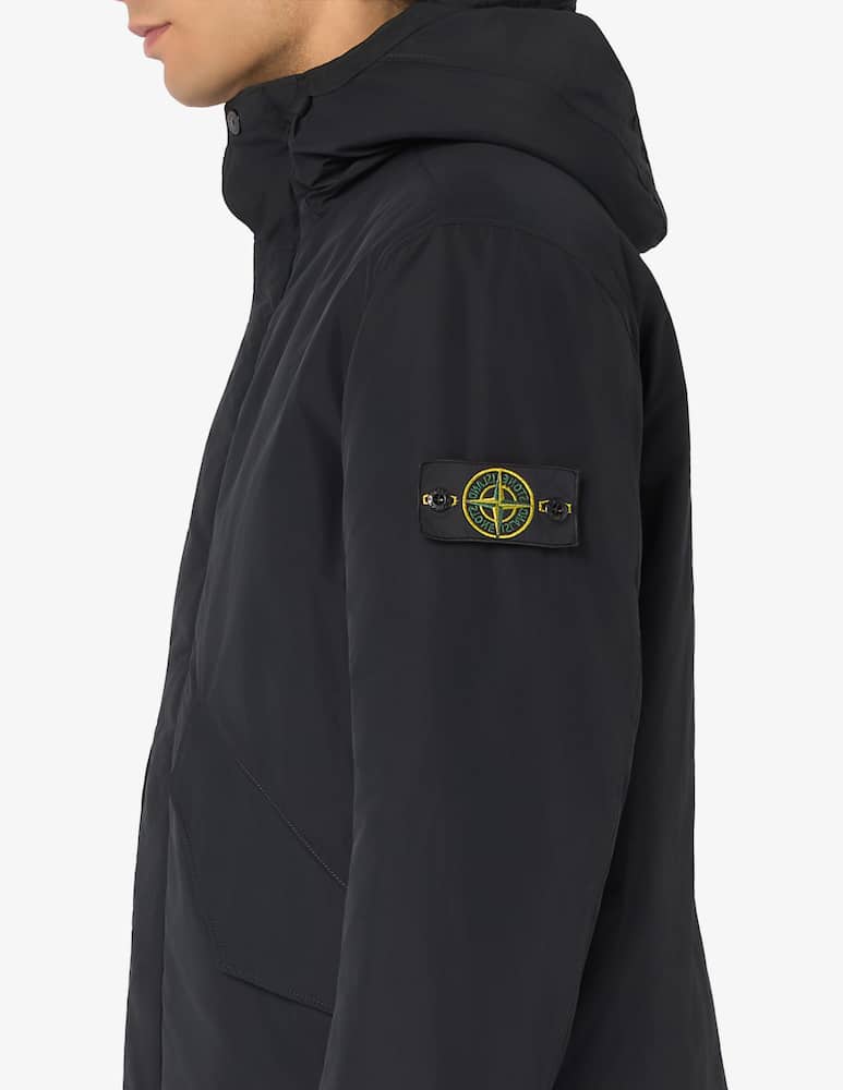 rinascente Stone Island Parka corto in micro twill