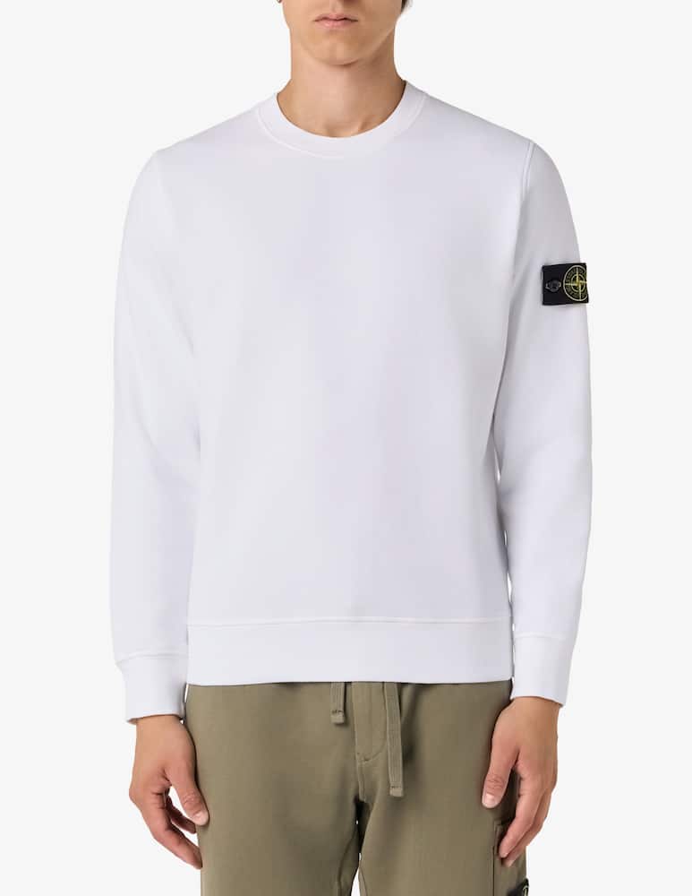 Stone Island Organic cotton fleece sweatshirt - picture 1
