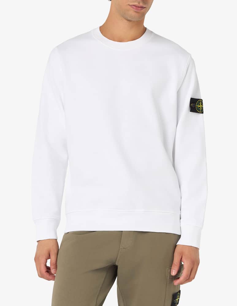 rinascente Stone Island Organic cotton fleece sweatshirt