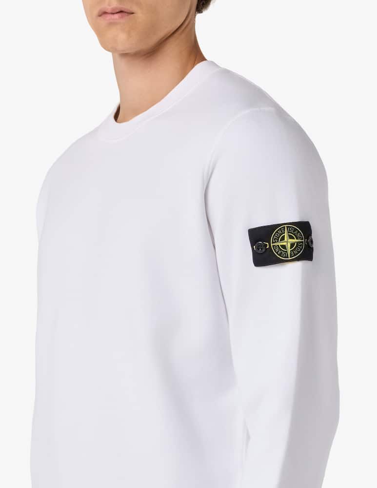 Stone Island Organic cotton fleece sweatshirt - picture 4