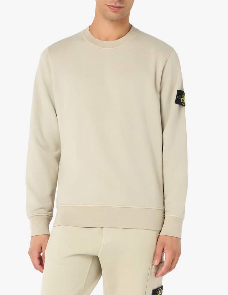 rinascente Stone Island Organic cotton fleece sweatshirt
