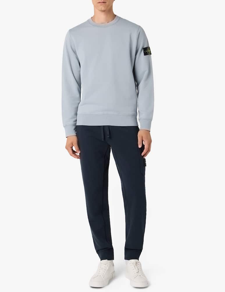 Stone Island Felpa leggera in cotone organico - immagine 2 Stone Island Felpa leggera in cotone organico - immagine 2