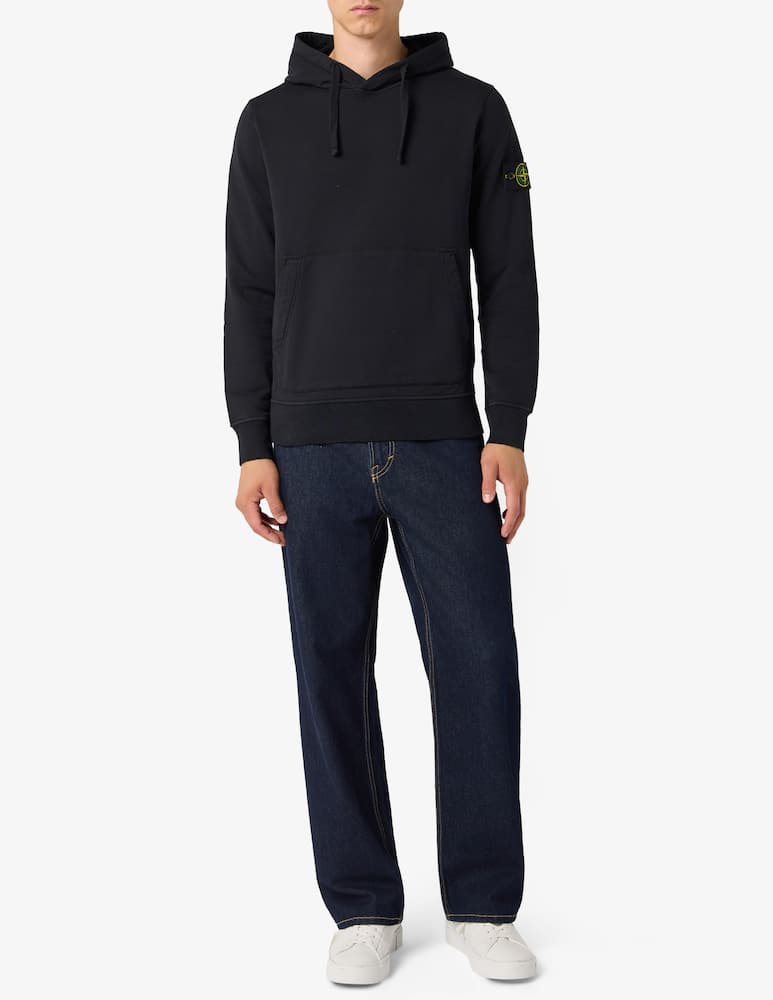 Stone Island Hooded organic cotton sweatshirt - picture 2 Stone Island Hooded organic cotton sweatshirt - picture 2