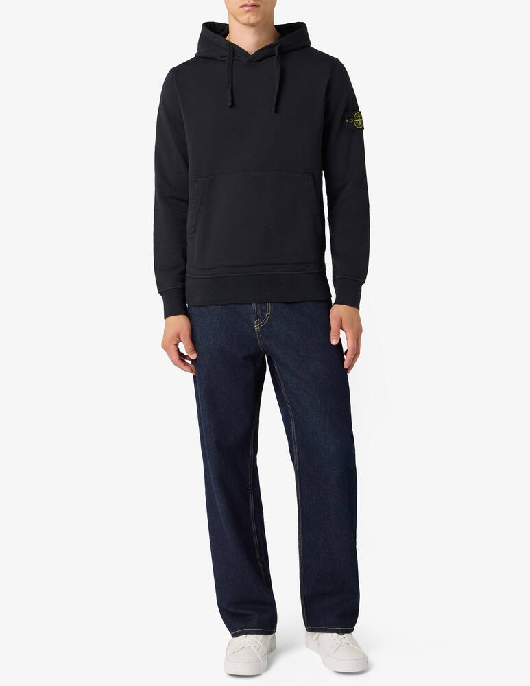 rinascente Stone Island Hooded organic cotton sweatshirt