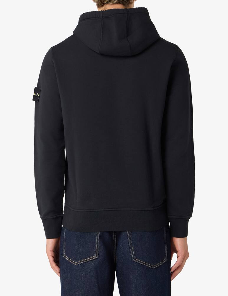 rinascente Stone Island Hooded organic cotton sweatshirt