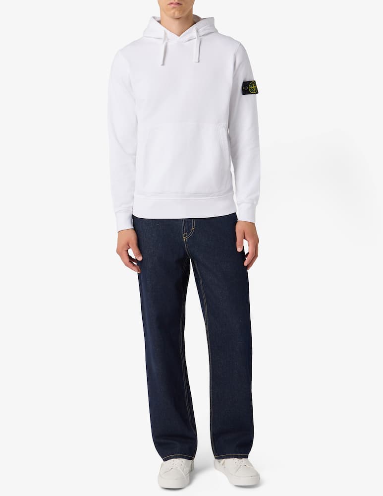 Stone Island Organic cotton fleece hoodie - picture 2 Stone Island Organic cotton fleece hoodie - picture 2
