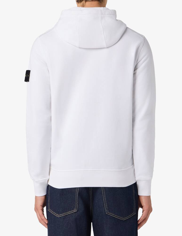 rinascente Stone Island Organic cotton fleece hoodie