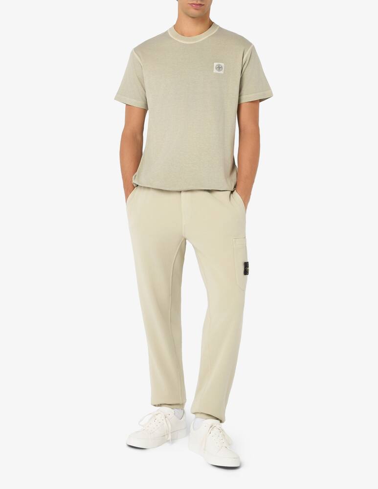 rinascente Stone Island T-shirt in cotone organico effetto fissato