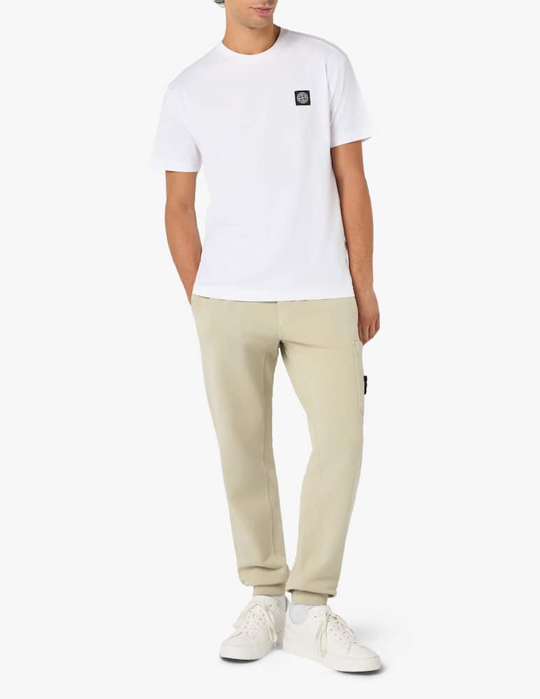 rinascente Stone Island T-shirt in jersey di cotone slim