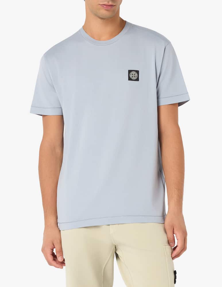 rinascente Stone Island T-shirt in jersey di cotone slim