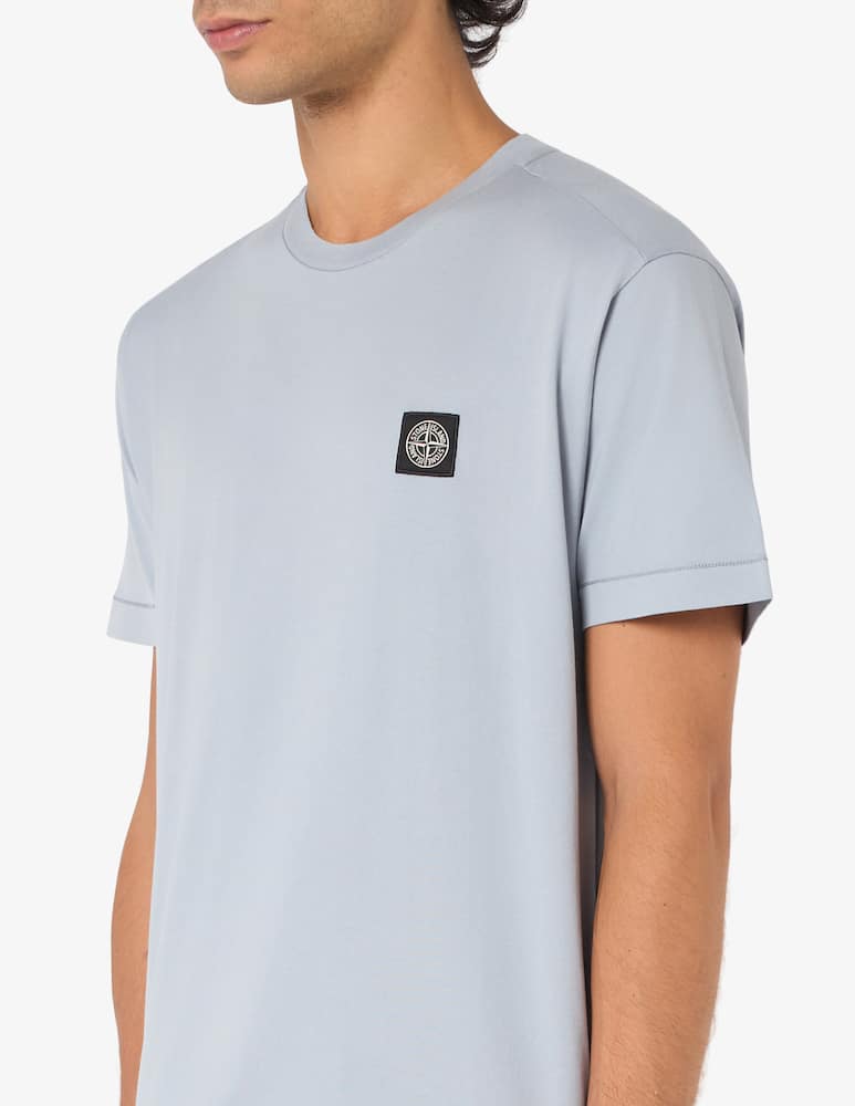 rinascente Stone Island T-shirt in jersey di cotone slim