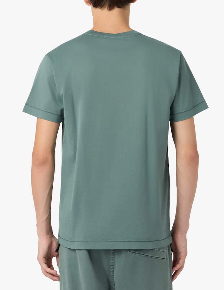 Stone Island T-shirt slim in jersey di cotone - immagine 3 Stone Island T-shirt slim in jersey di cotone - immagine 3