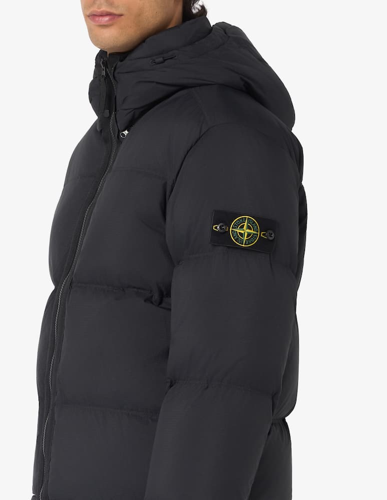 rinascente Stone Island Hooded ripstop Cordura jacket