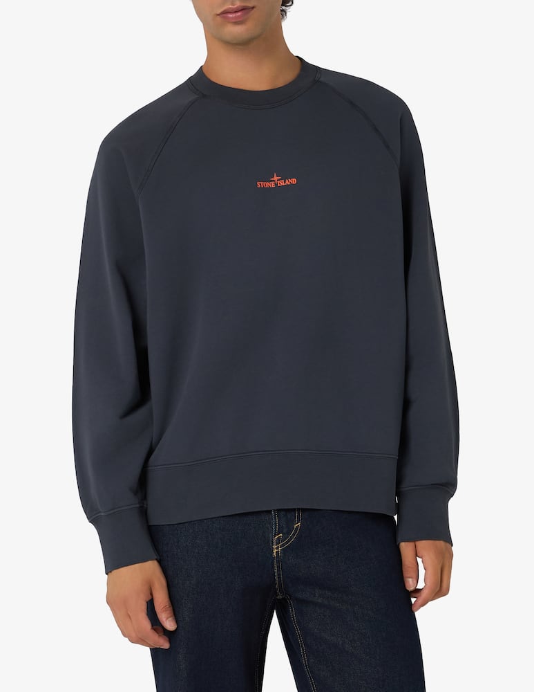 rinascente Stone Island Organic cotton fleece sweatshirt