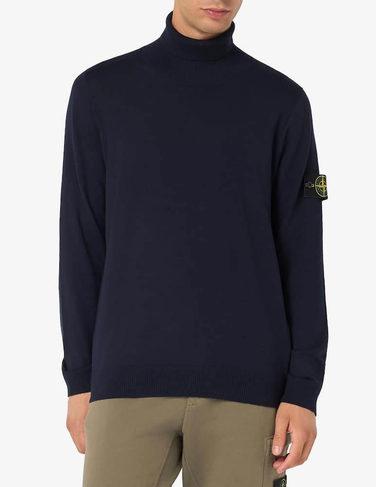 rinascente Stone Island Wool turtleneck jumper