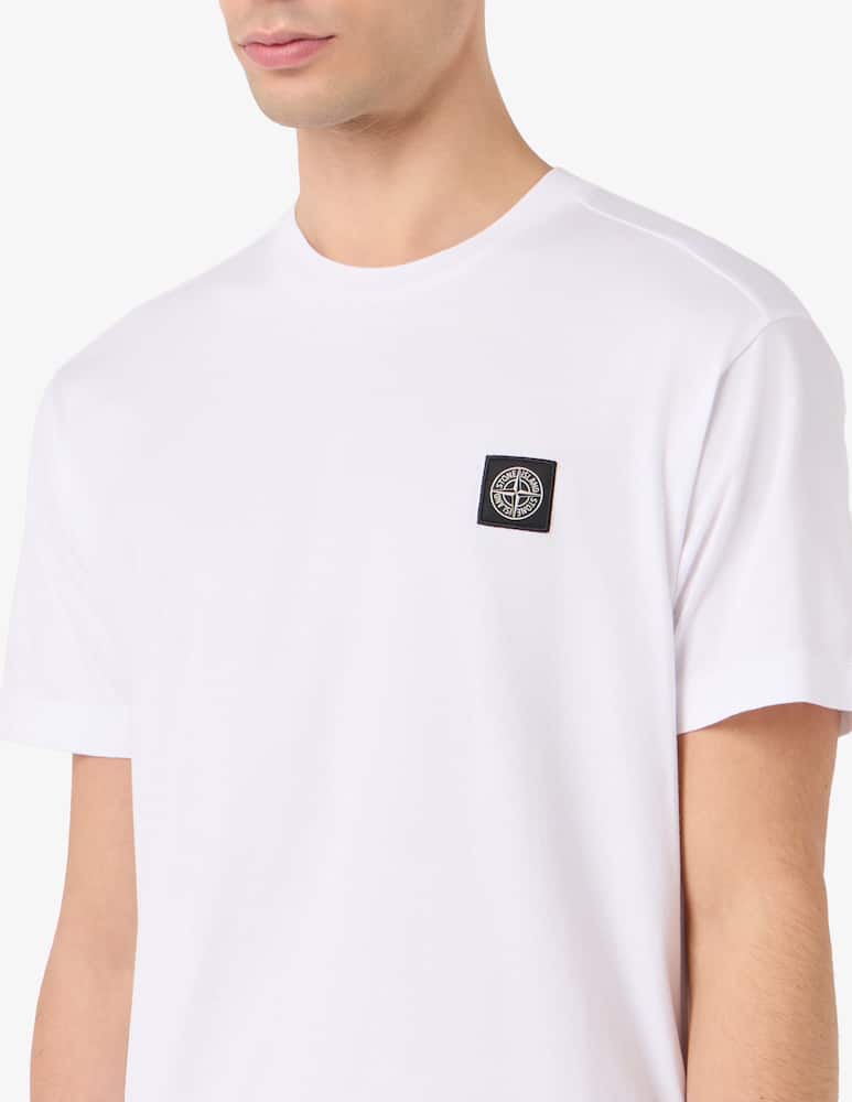 Stone Island T-shirt basic con logo - immagine 4 Stone Island T-shirt basic con logo - immagine 4