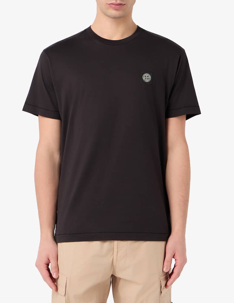 Stone Island T-shirt basic con logo - immagine 1 Stone Island T-shirt basic con logo - immagine 1