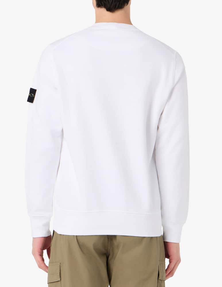 Stone Island Felpa basic in cotone biologico - immagine 3 Stone Island Felpa basic in cotone biologico - immagine 3