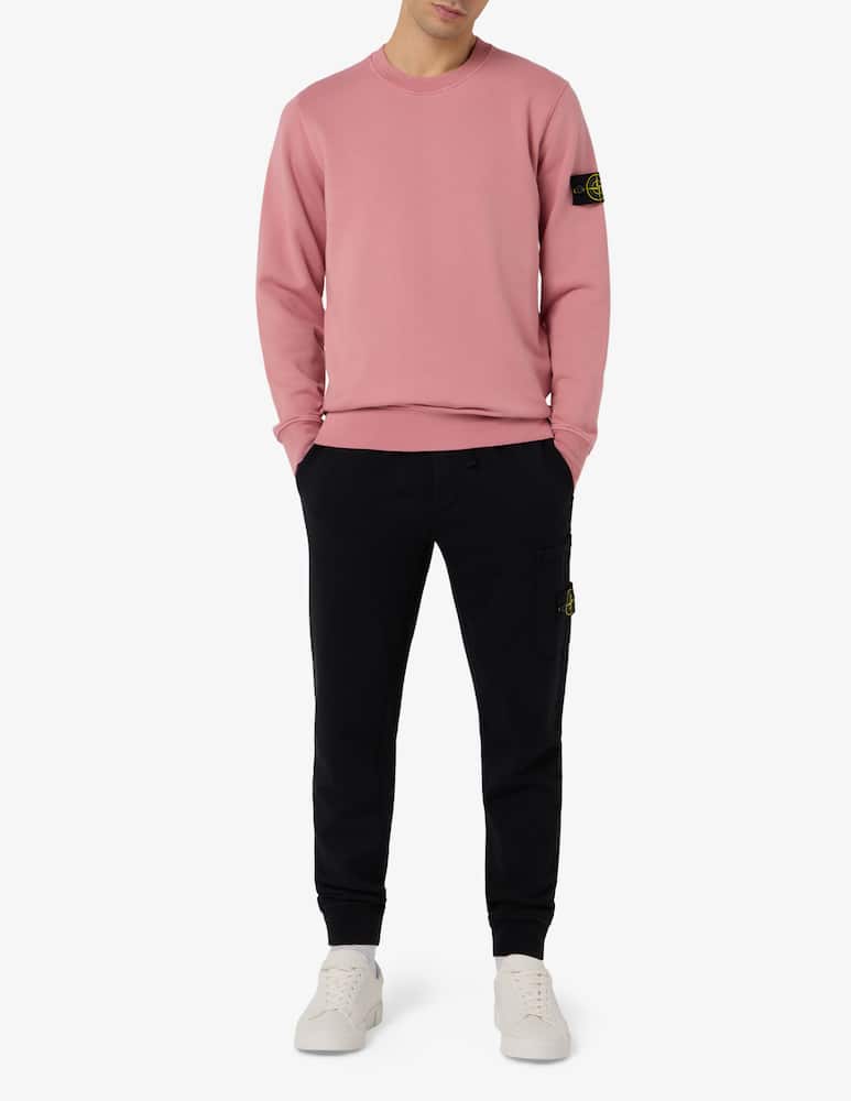 rinascente Stone Island Felpa basic in cotone organico