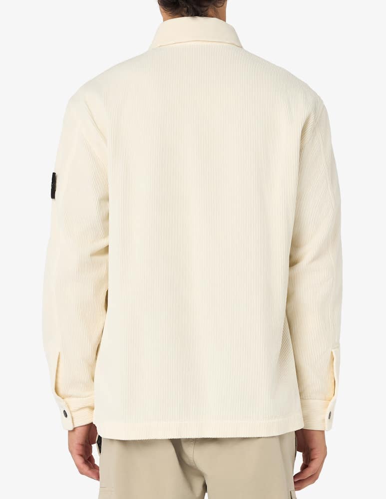 rinascente Stone Island Camicia in velluto di cotone bio