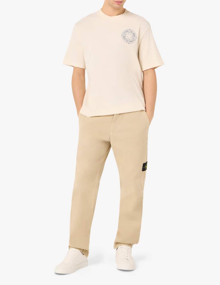 rinascente Stone Island Logo front back t-shirt