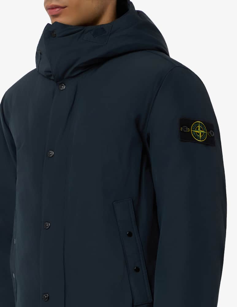 Stone Island Parka lungo micro twill - immagine 4 Stone Island Parka lungo micro twill - immagine 4