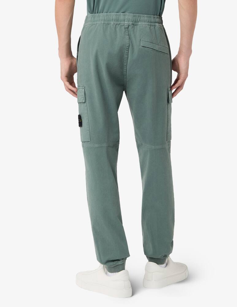 rinascente Stone Island Pantaloni stretch in cotone organico