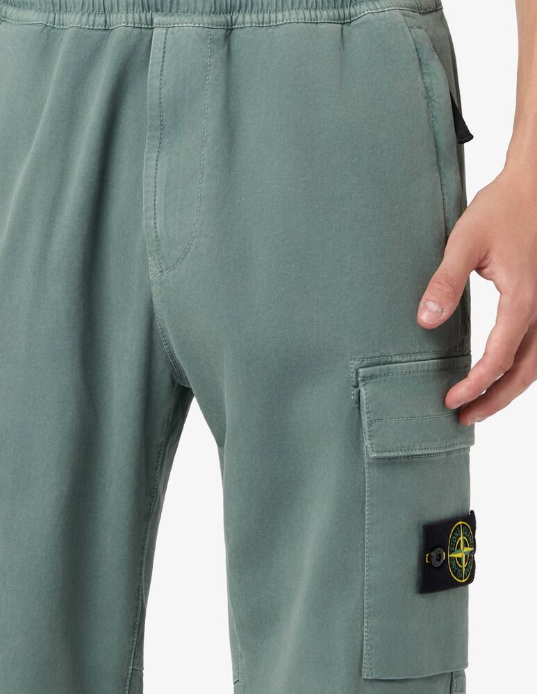 rinascente Stone Island Pantaloni stretch in cotone organico