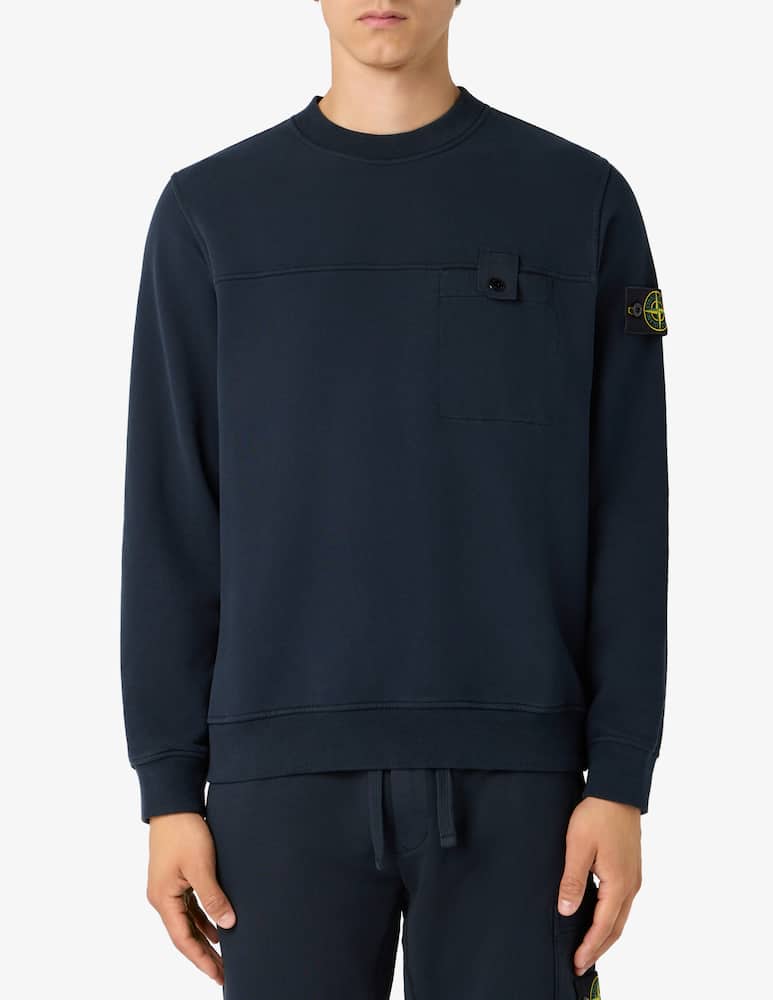 rinascente Stone Island Organic cotton fleece sweatshirt