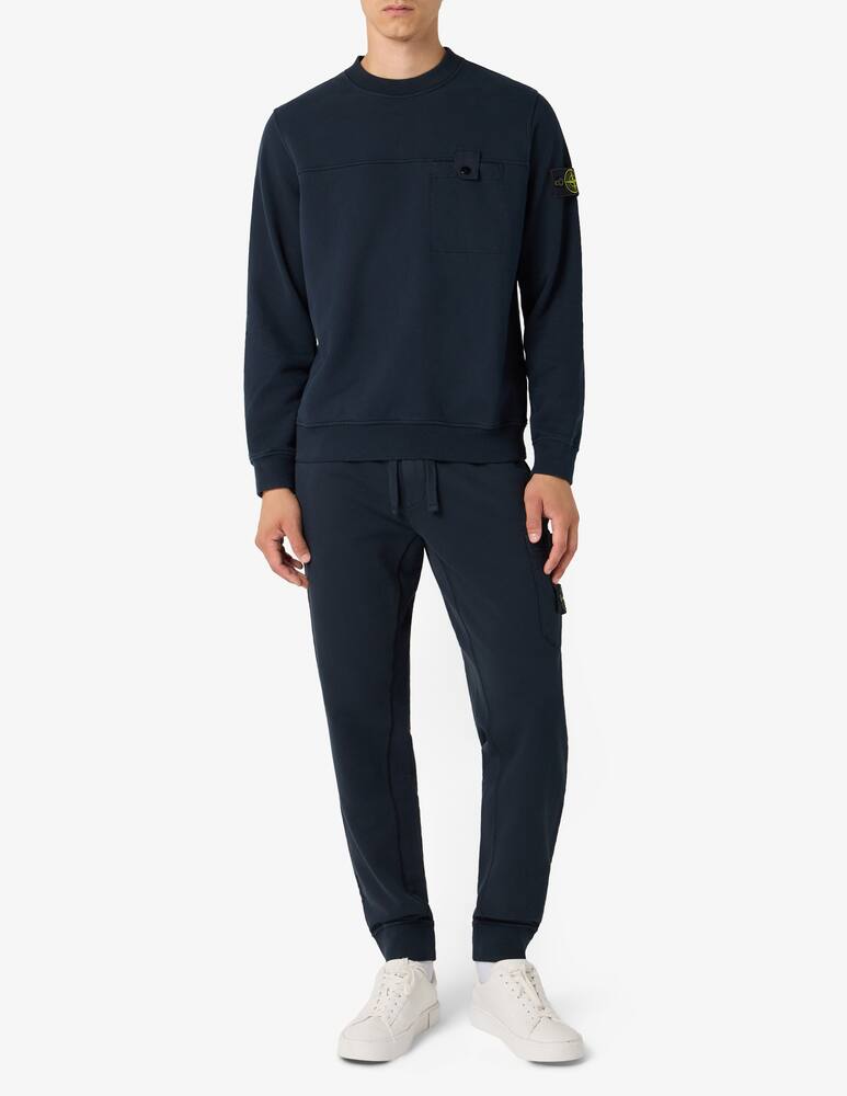 rinascente Stone Island Organic cotton fleece sweatshirt