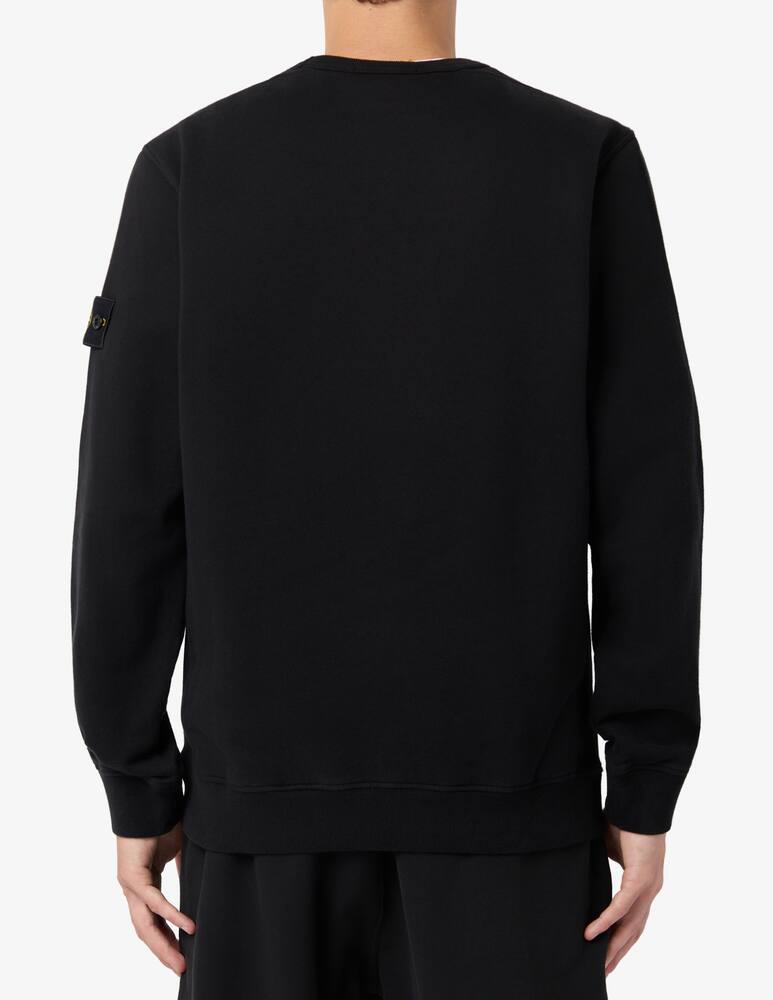 rinascente Stone Island Felpa girocollo in cotone organico pesante