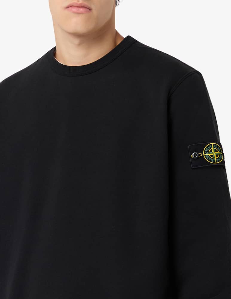 rinascente Stone Island Felpa girocollo in cotone organico pesante