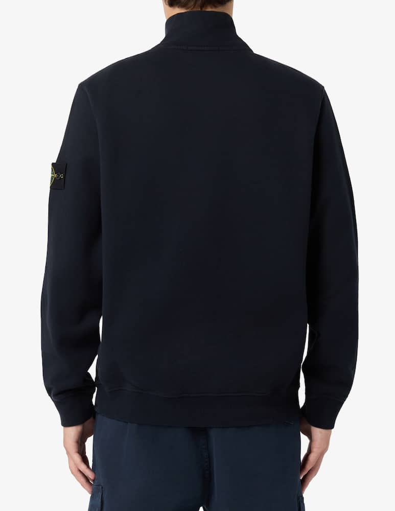 Stone Island Half-zip cotton fleece jumper - picture 3 Stone Island Half-zip cotton fleece jumper - picture 3