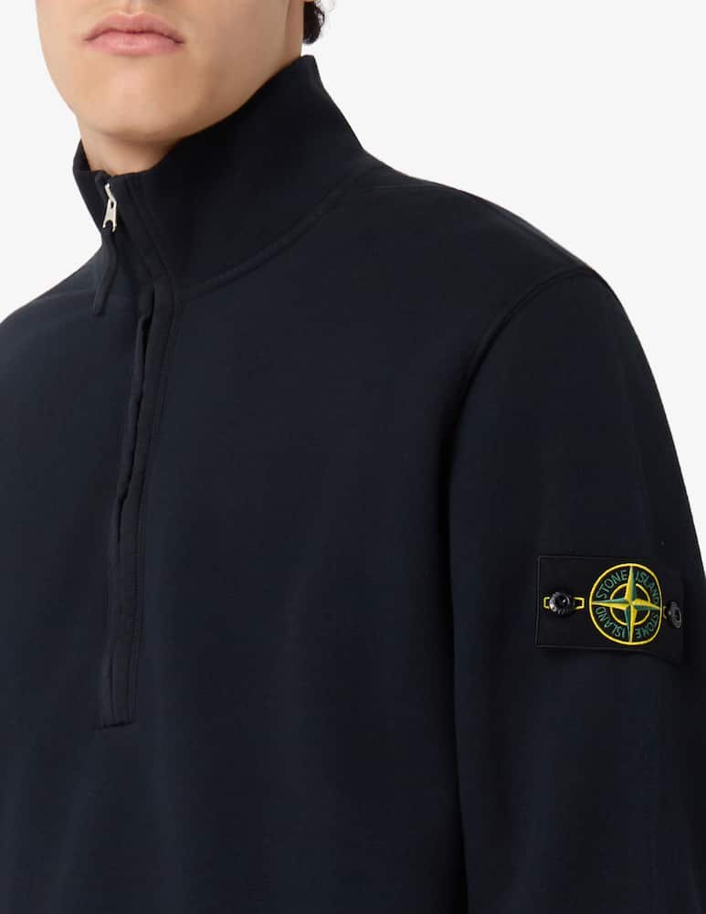 Stone Island Half-zip cotton fleece jumper - picture 4 Stone Island Half-zip cotton fleece jumper - picture 4