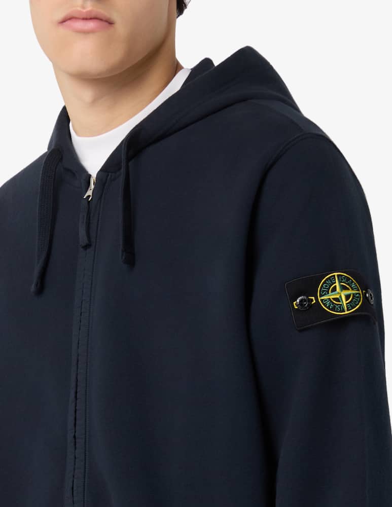 Stone Island Felpa con cappuccio e zip - immagine 4 Stone Island Felpa con cappuccio e zip - immagine 4