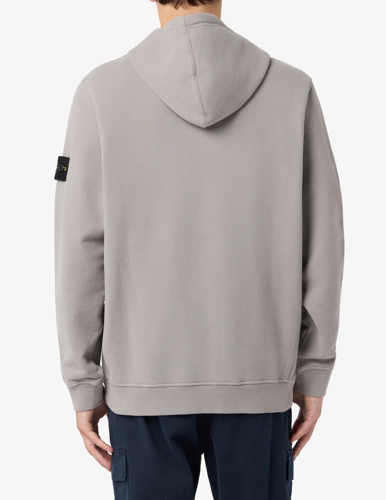 rinascente Stone Island Felpa con cappuccio in cotone organico