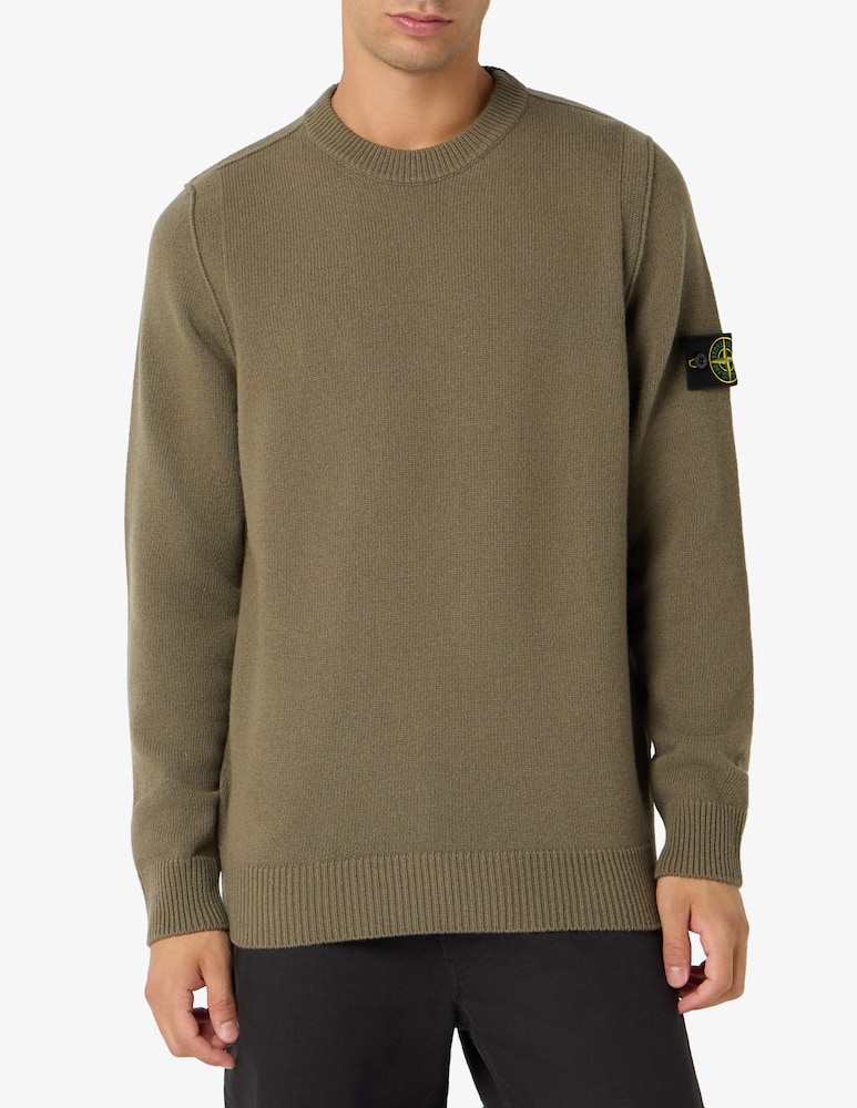 Stone Island Crew neck lambswool jumper - picture 1 Stone Island Crew neck lambswool jumper - picture 1