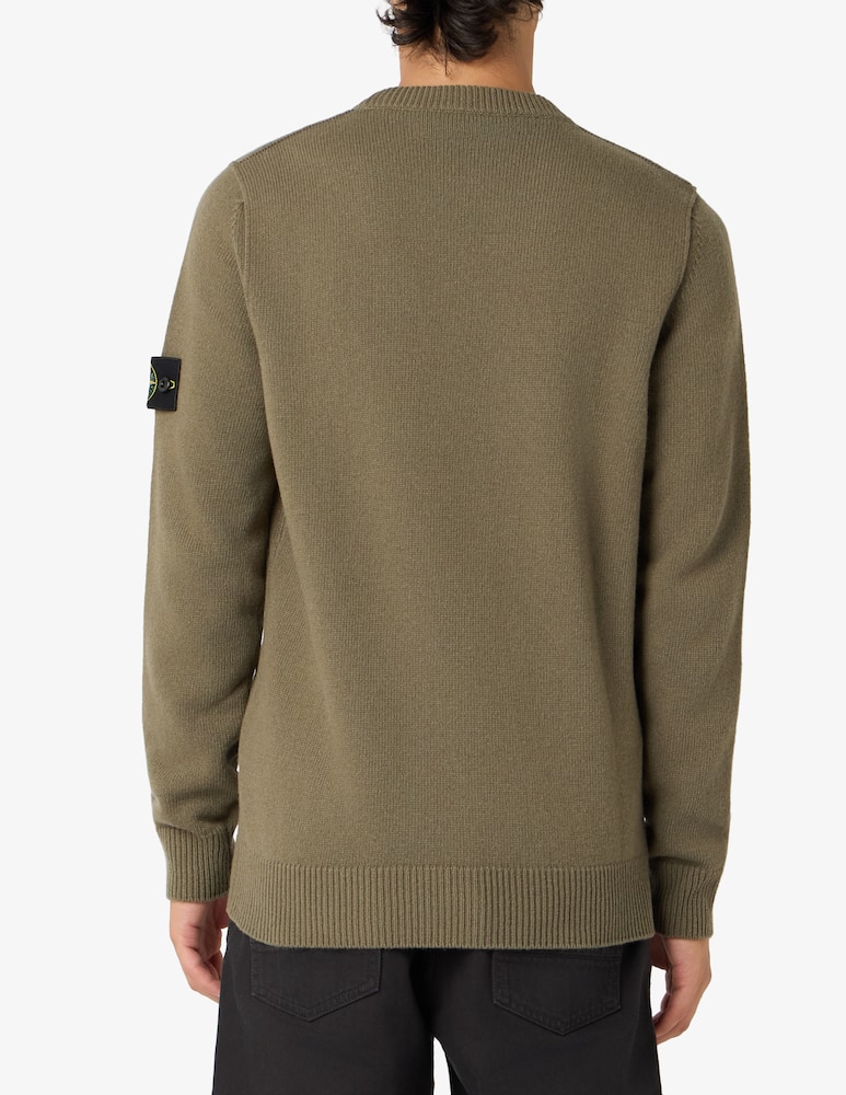 Stone Island Crew neck lambswool jumper - picture 3 Stone Island Crew neck lambswool jumper - picture 3