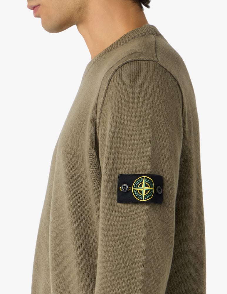 Stone Island Crew neck lambswool jumper - picture 4 Stone Island Crew neck lambswool jumper - picture 4