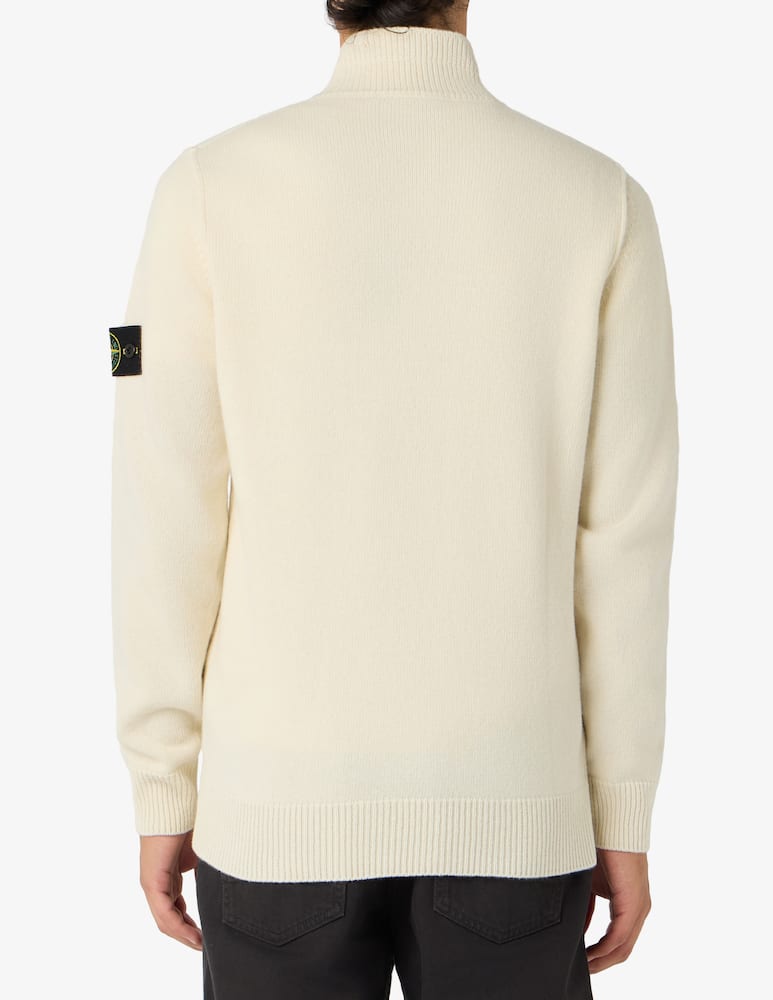 Stone Island Maglia collo alto in lana d'agnello - immagine 3 Stone Island Maglia collo alto in lana d'agnello - immagine 3