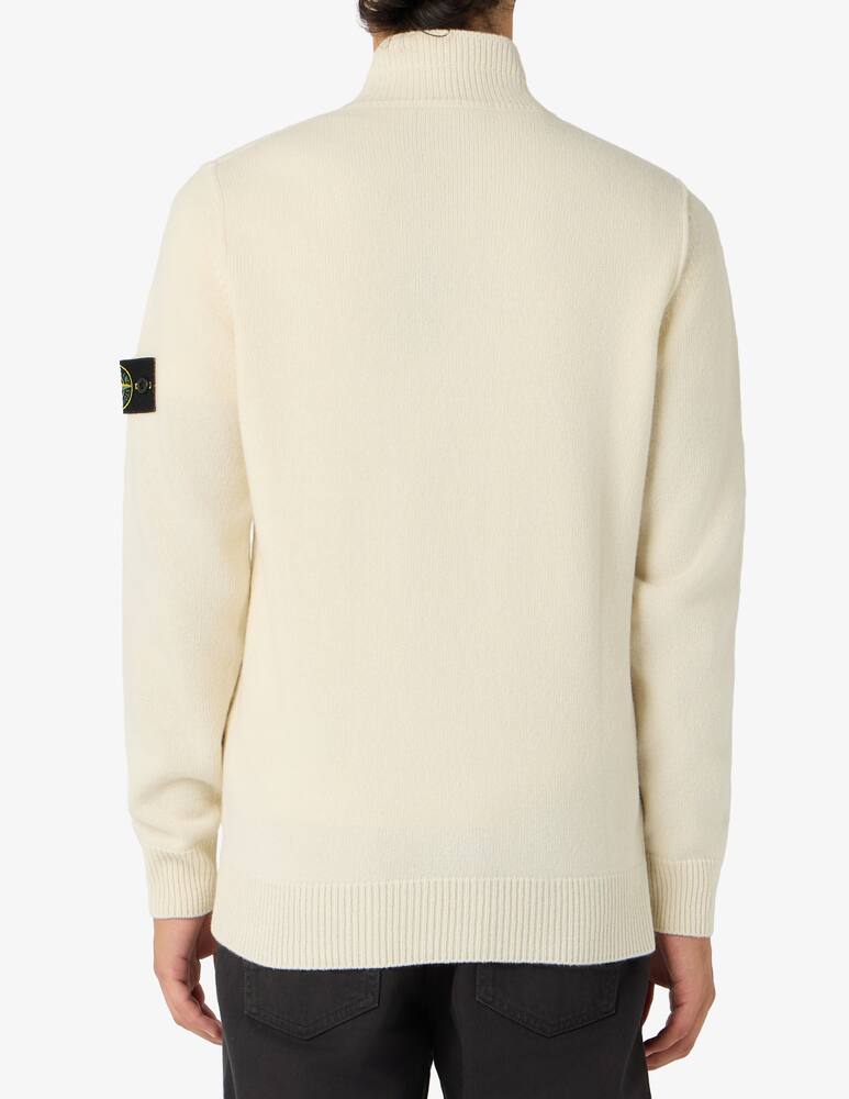 rinascente Stone Island Maglia collo alto in lana d'agnello