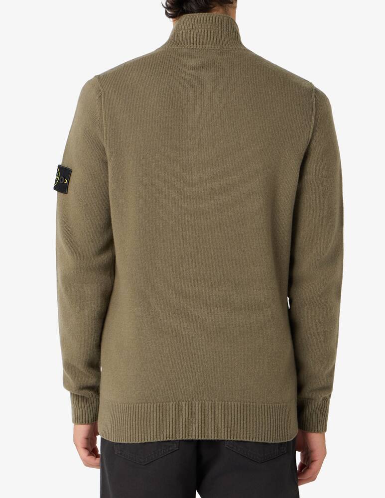 rinascente Stone Island Maglia collo alto in lana d'agnello