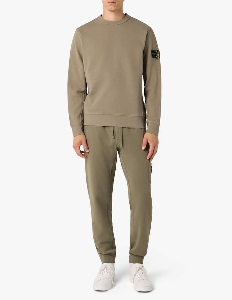 Stone Island Felpa girocollo in cotone organico - immagine 2 Stone Island Felpa girocollo in cotone organico - immagine 2